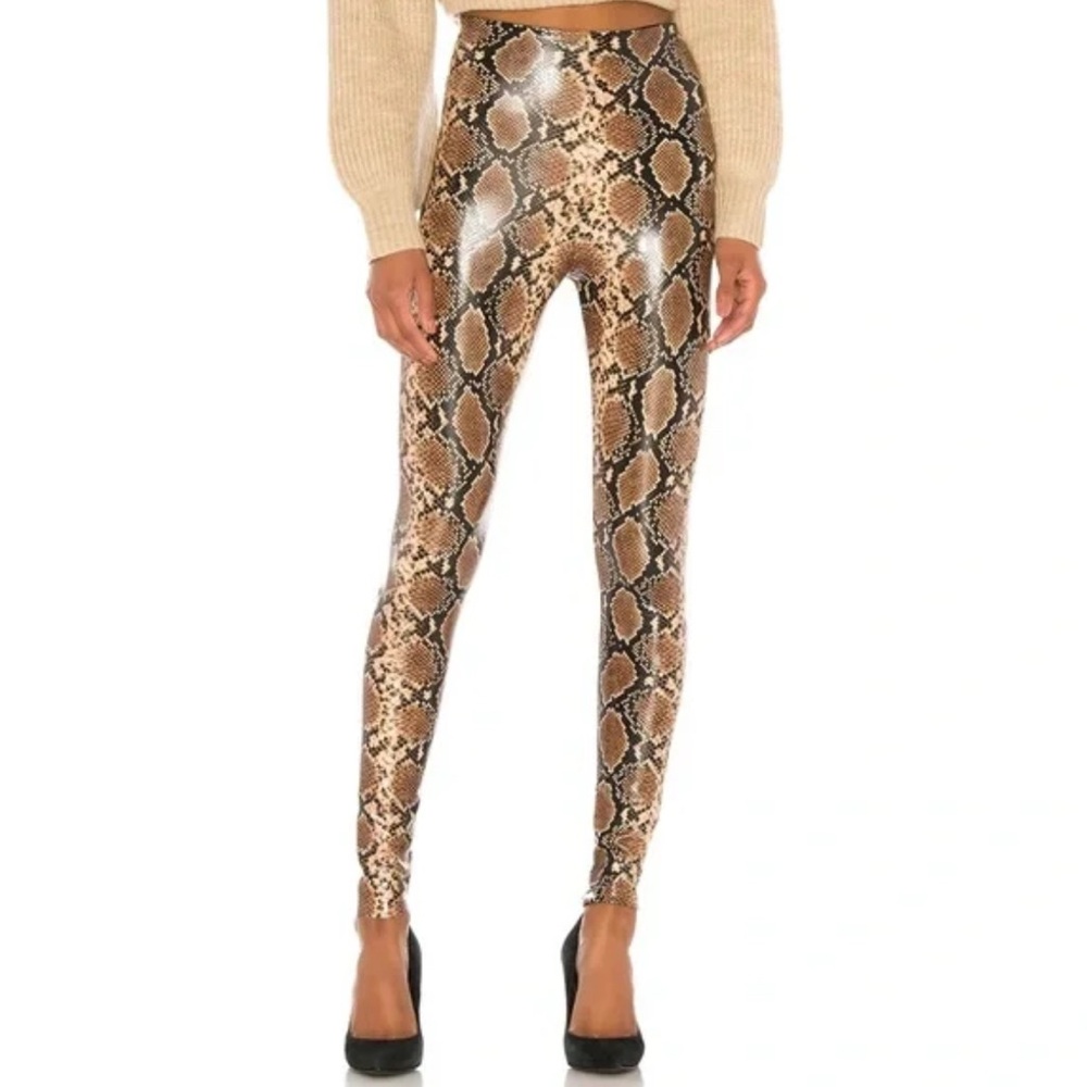 NW Commando Faux Python Leggings - image 1